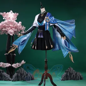 【READY TO SHIP】Genshin Impact Scaramouche Wanderer Cosplay Costume C07049  AAA