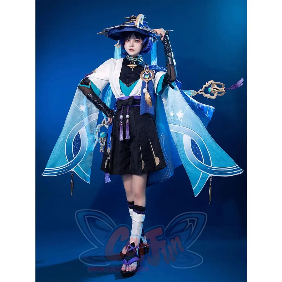 【READY TO SHIP】Genshin Impact Scaramouche Wanderer Cosplay Costume C07049  AAA