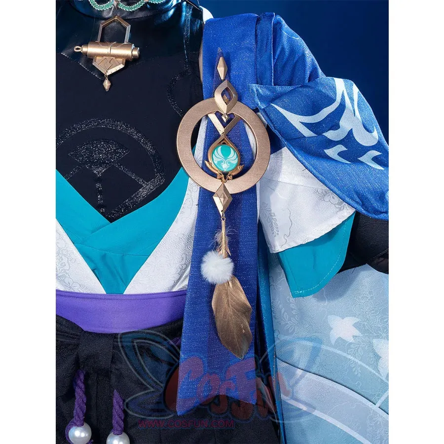 【READY TO SHIP】Genshin Impact Scaramouche Wanderer Cosplay Costume C07049  AAA