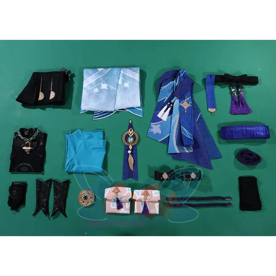 【READY TO SHIP】Genshin Impact Scaramouche Wanderer Cosplay Costume C07049  AAA