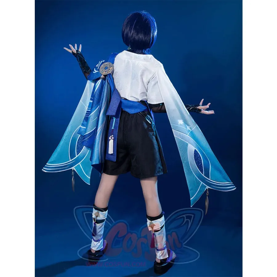 【READY TO SHIP】Genshin Impact Scaramouche Wanderer Cosplay Costume C07049  AAA