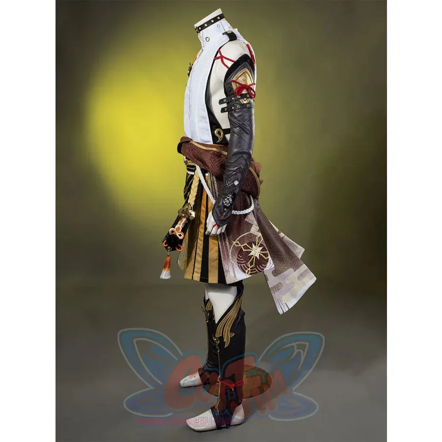 【READY TO SHIP】Genshin Impact Shikanoin Heizou Cosplay Costume/Shoes C07486  AAA