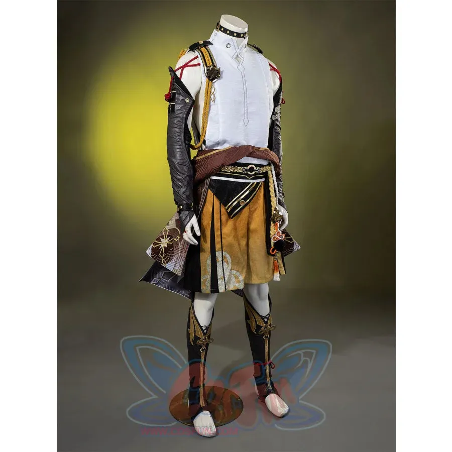 【READY TO SHIP】Genshin Impact Shikanoin Heizou Cosplay Costume/Shoes C07486  AAA