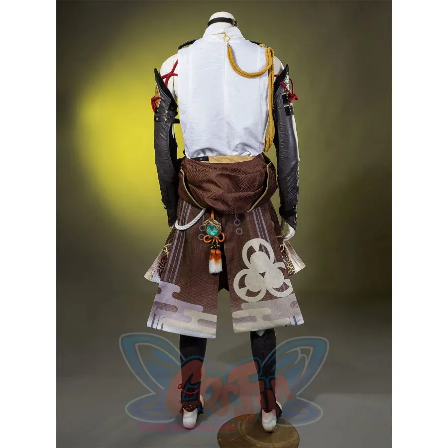 【READY TO SHIP】Genshin Impact Shikanoin Heizou Cosplay Costume/Shoes C07486  AAA