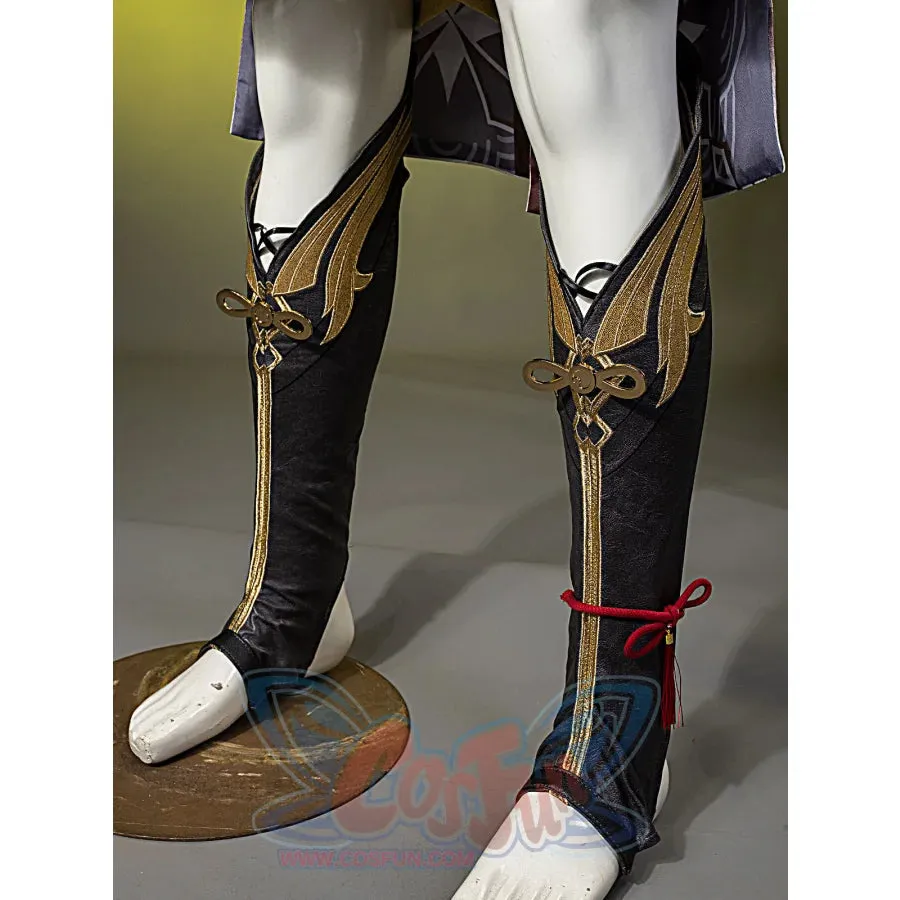 【READY TO SHIP】Genshin Impact Shikanoin Heizou Cosplay Costume/Shoes C07486  AAA
