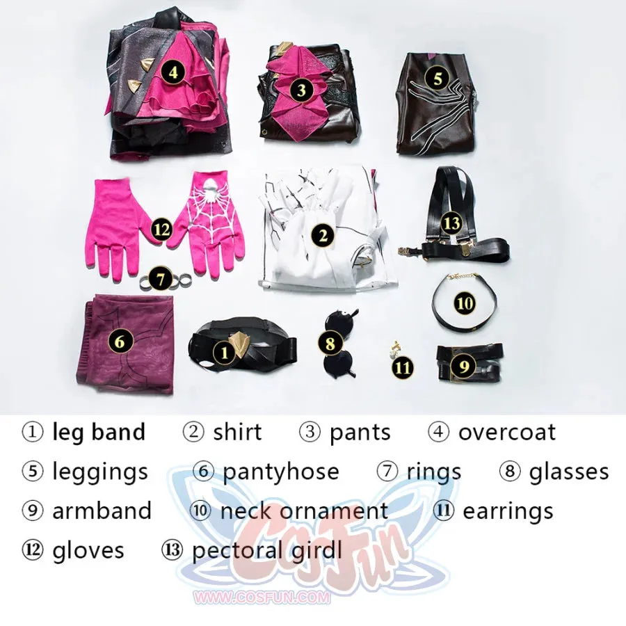 【READY TO SHIP】Honkai: Star Rail Kafka Cosplay Costume C07823  AA