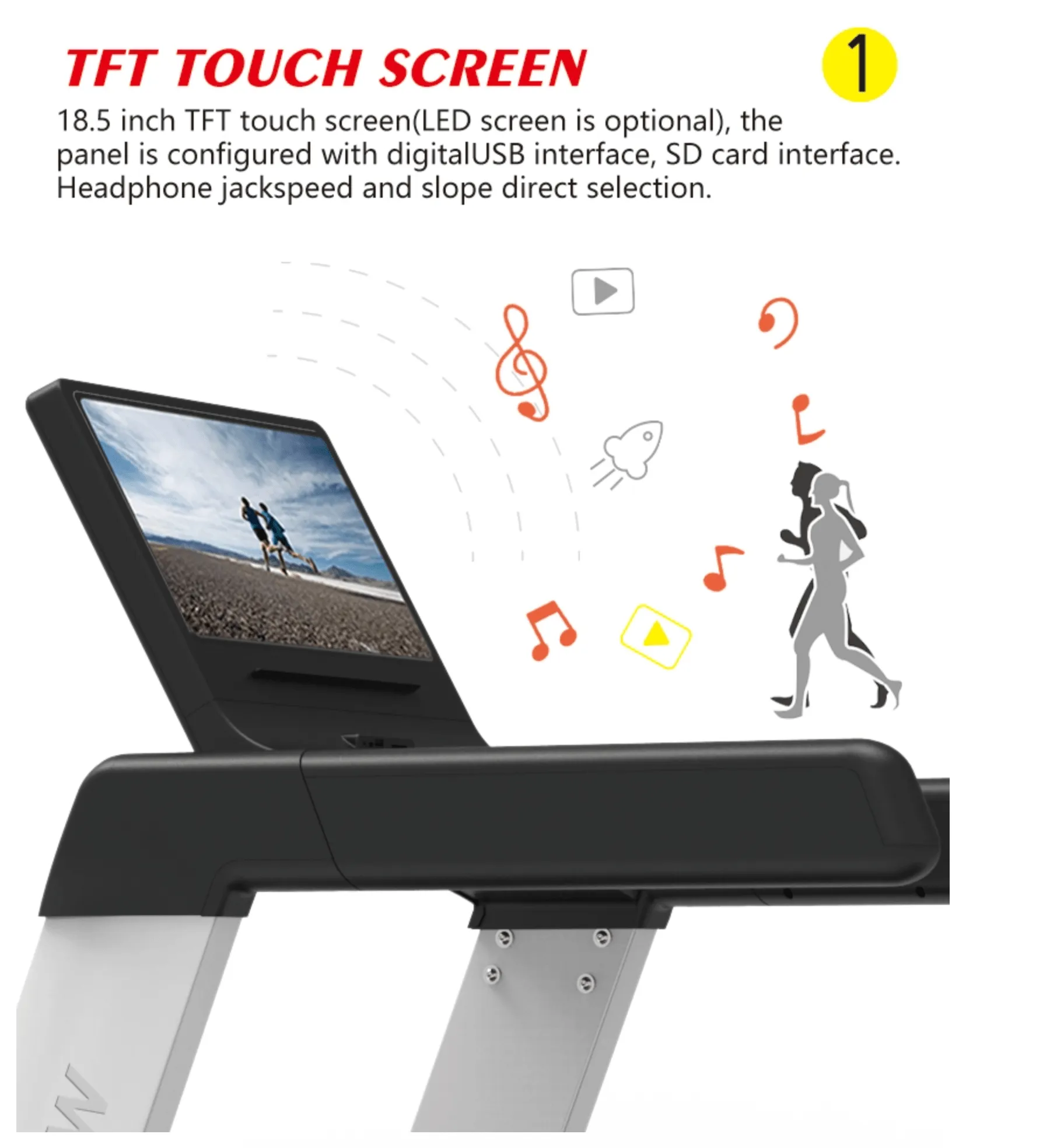Reload Pro TX-2 Commercial Treadmill