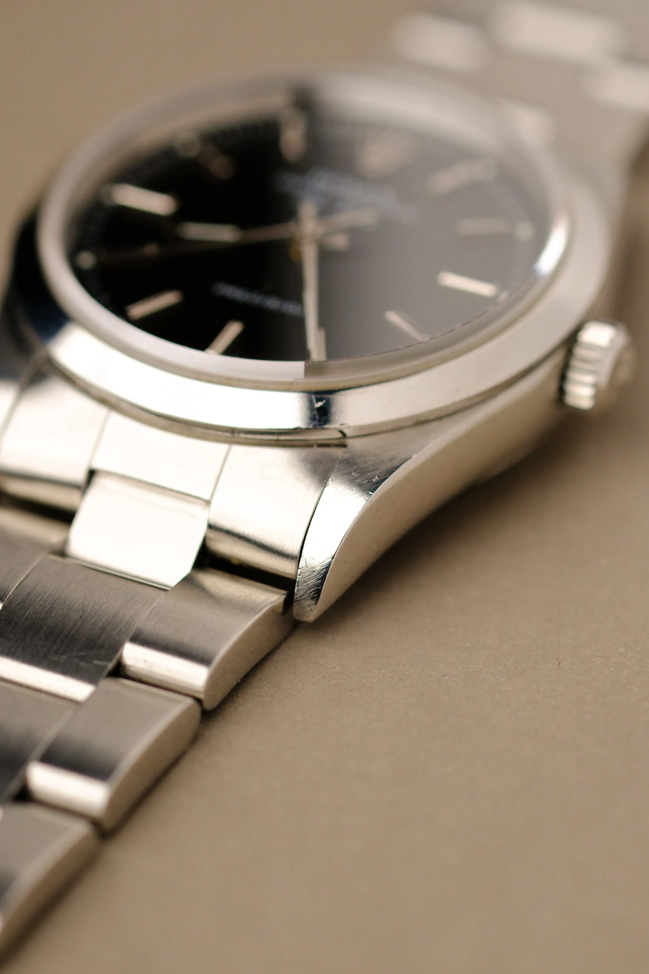 Rolex Air-King 14000 Black Dial w/ Service Card - 1998