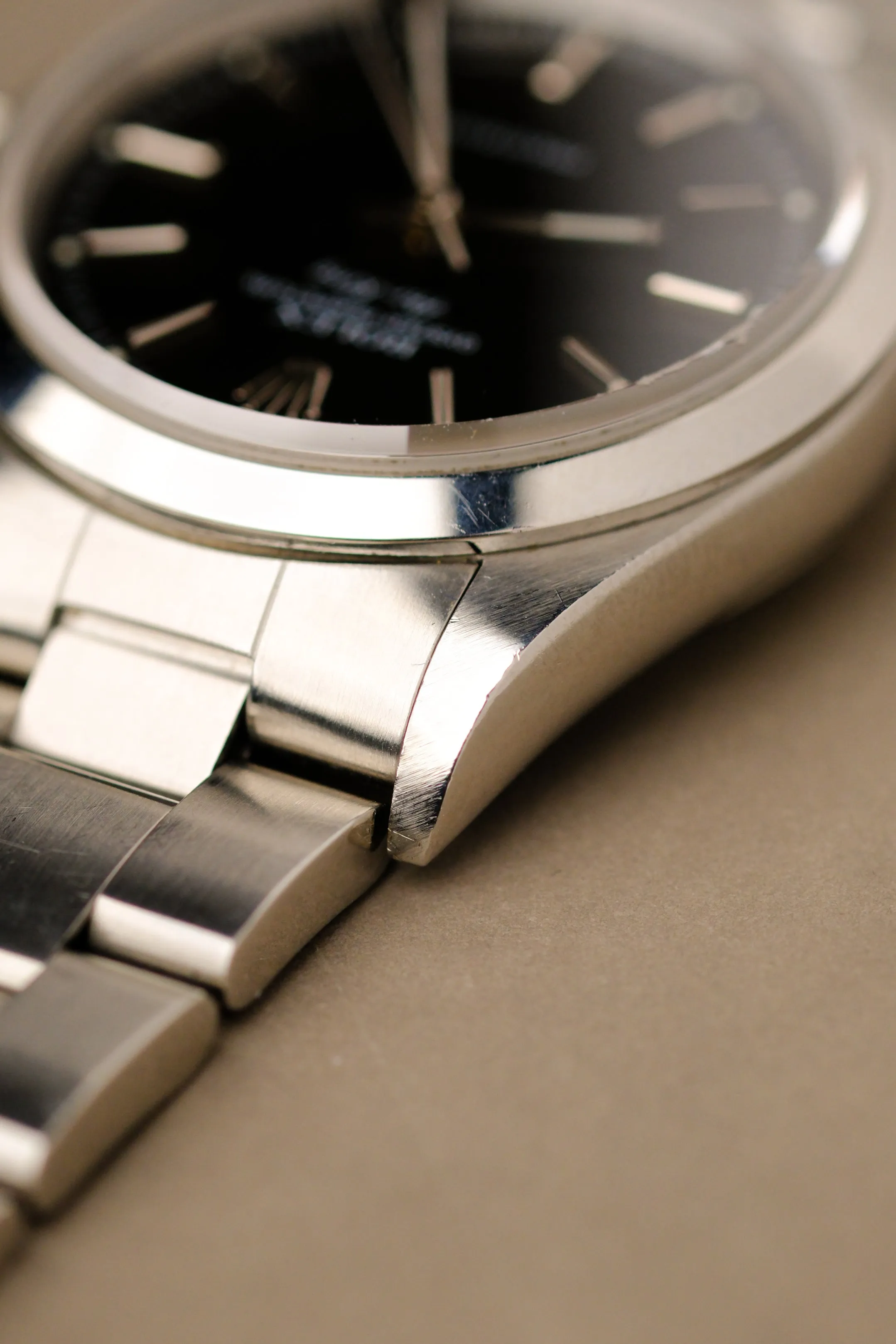 Rolex Air-King 14000 Black Dial w/ Service Card - 1998