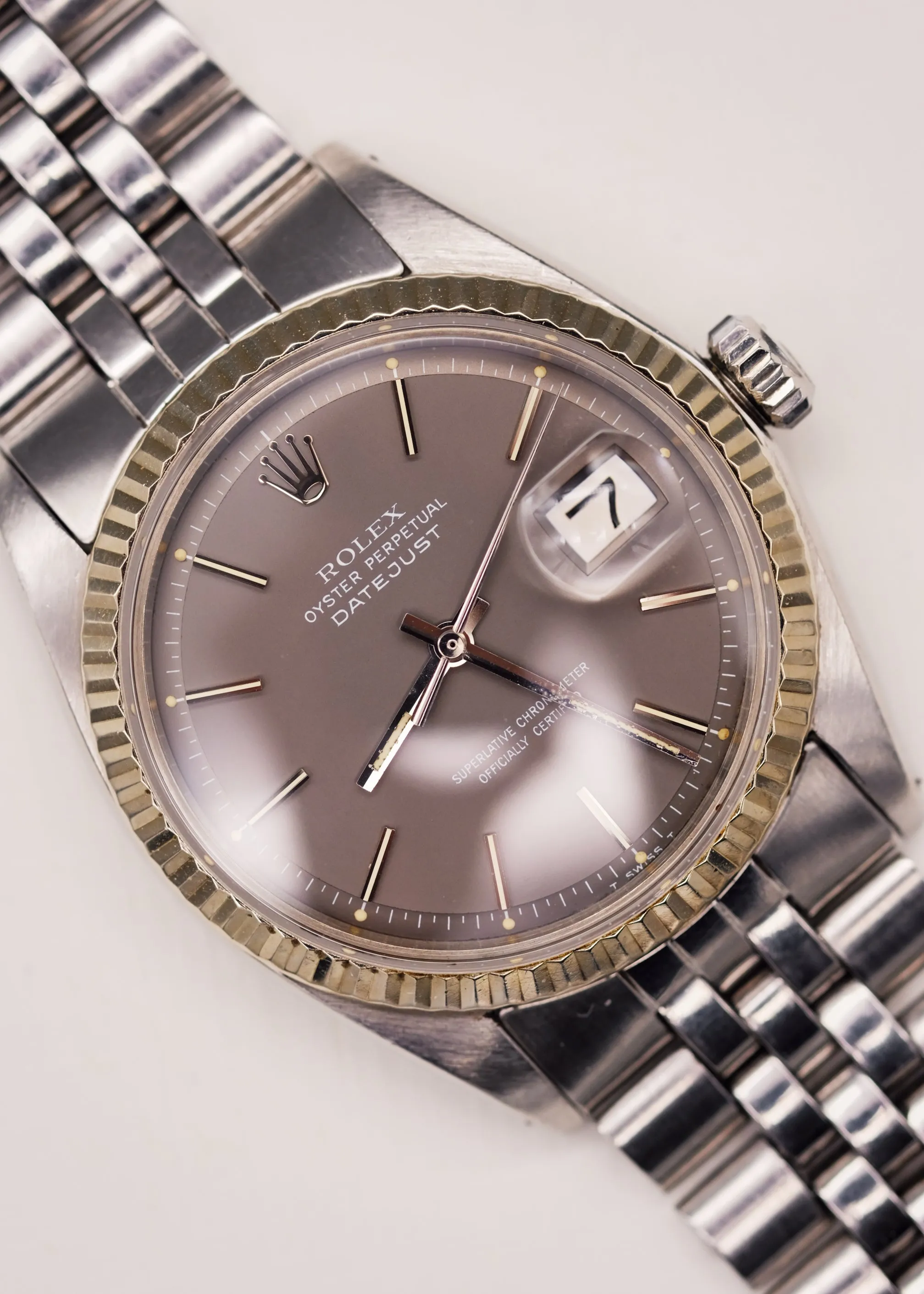 Rolex Datejust 1601 Charcoal Ghost Matte Dial - 1972