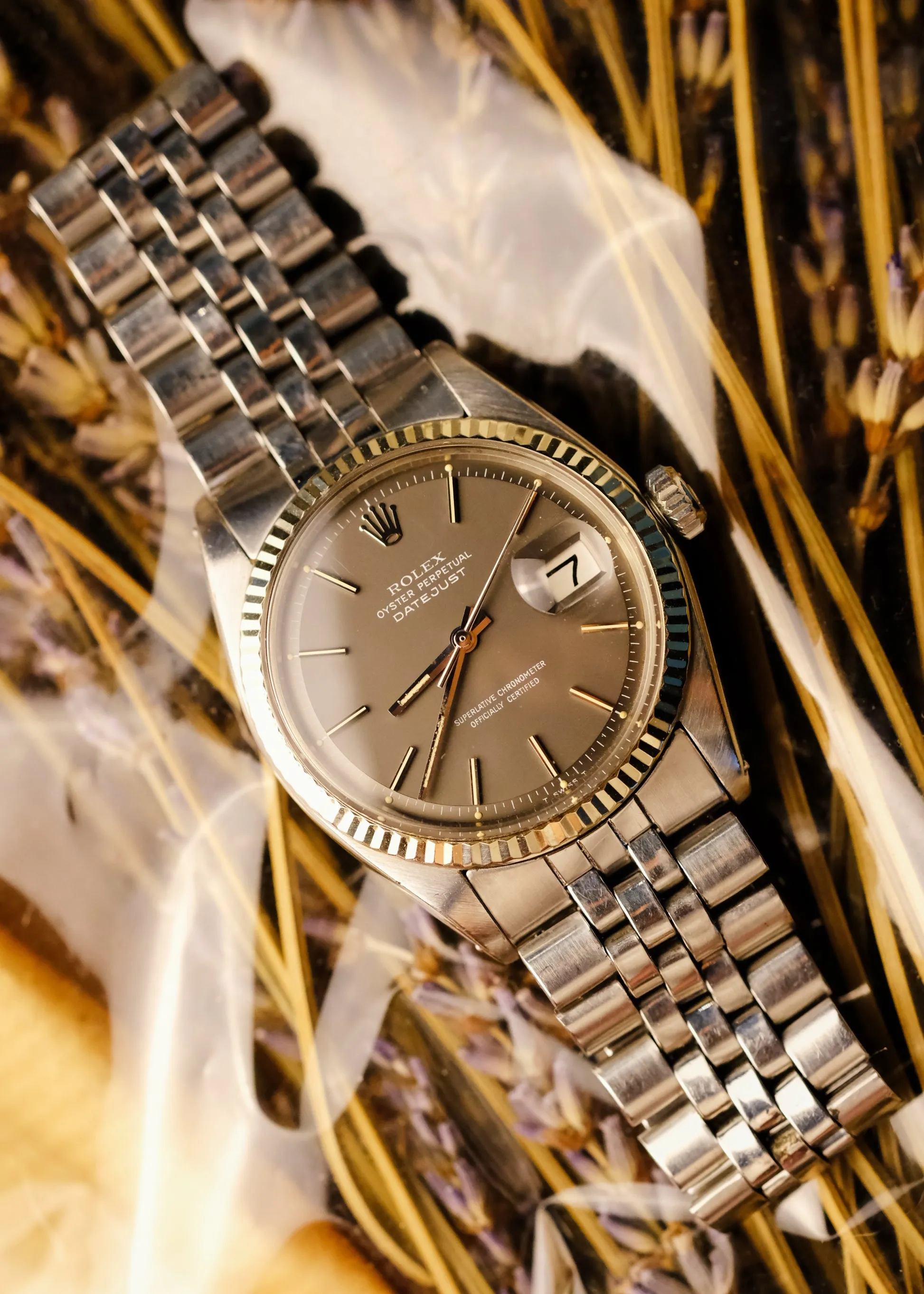 Rolex Datejust 1601 Charcoal Ghost Matte Dial - 1972