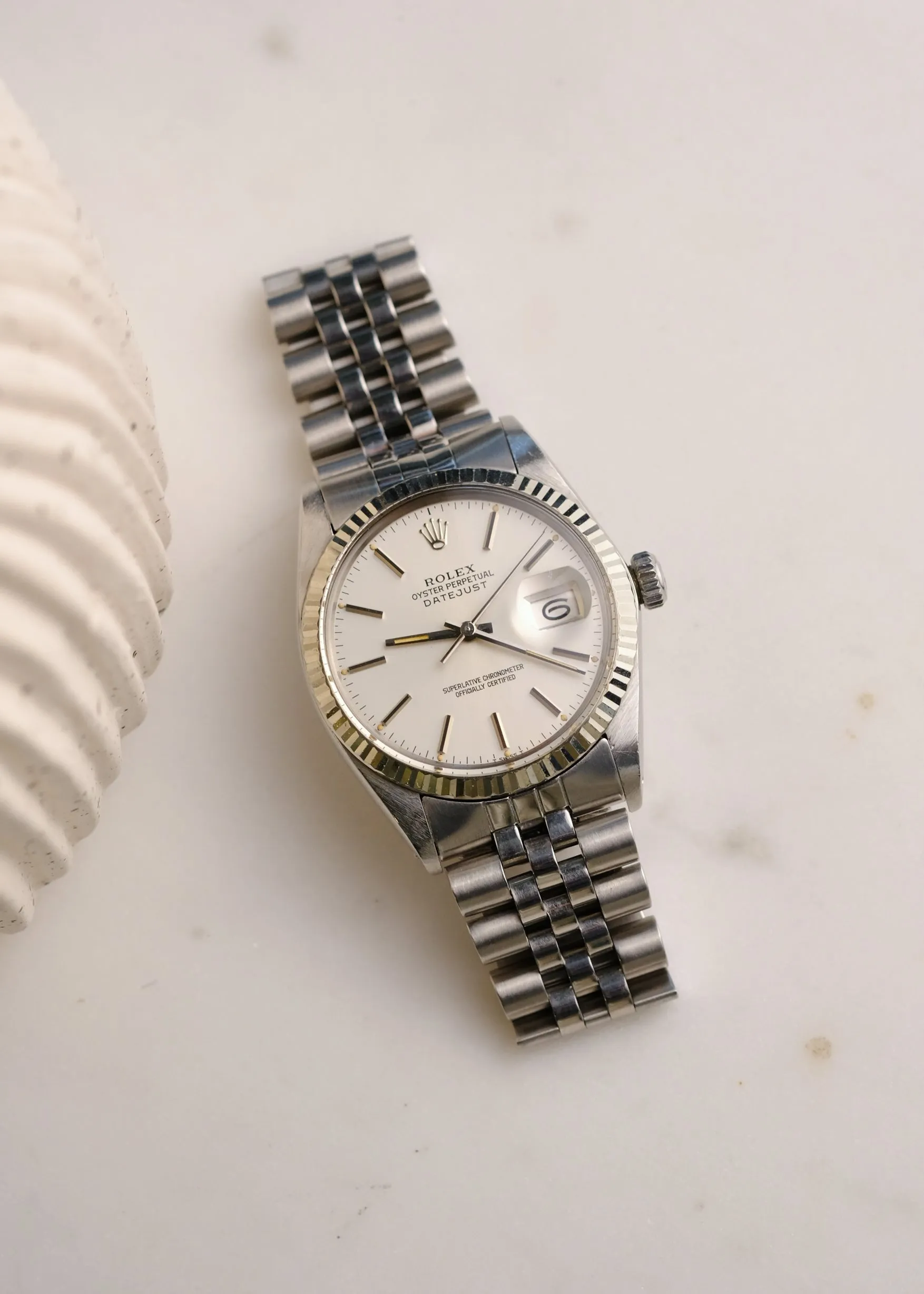 Rolex Datejust 16014 Cream Patina Unpolished - 1979