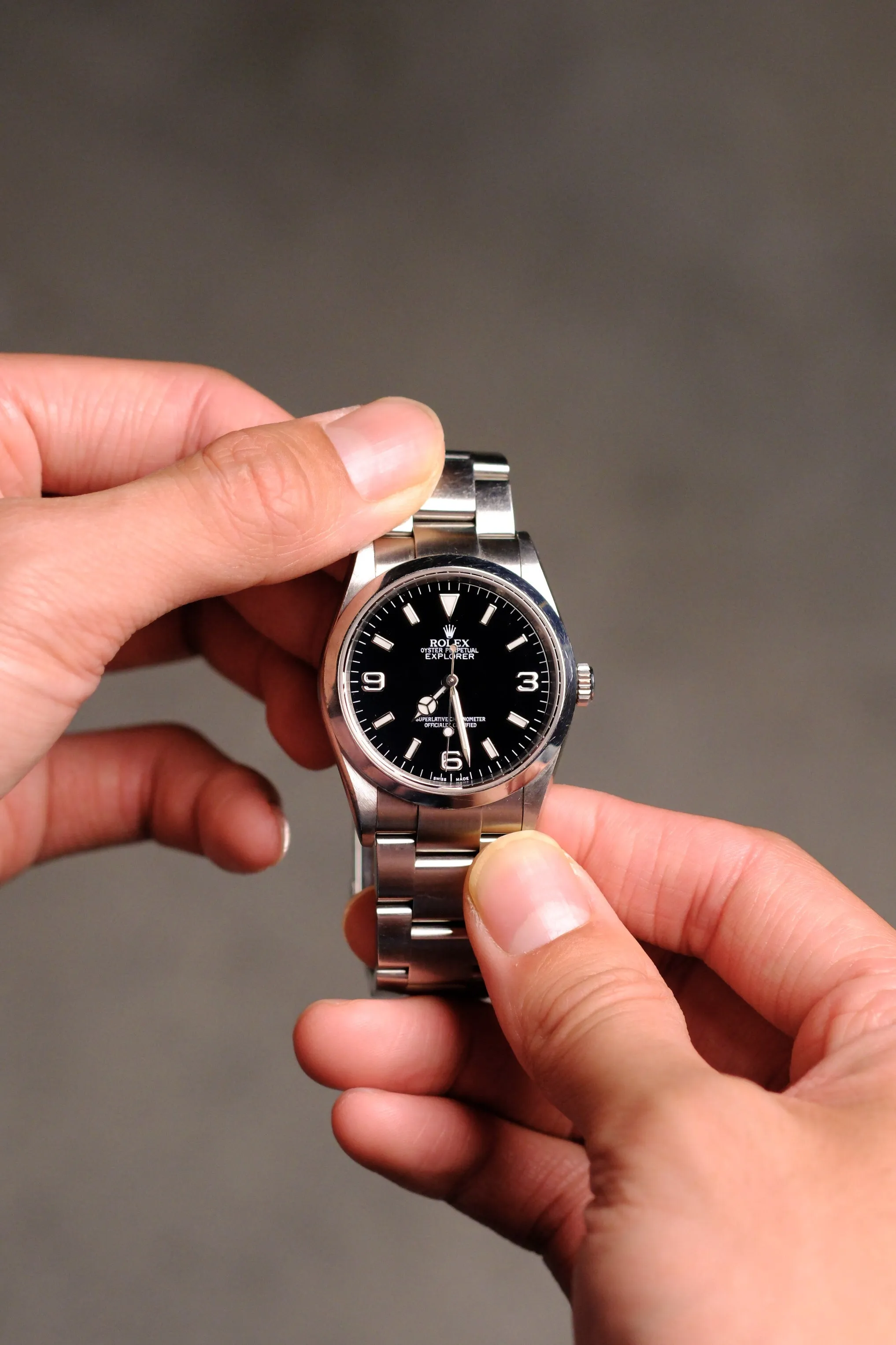 Rolex Explorer i 114270 'Engraved Rehaut' - 2008/9