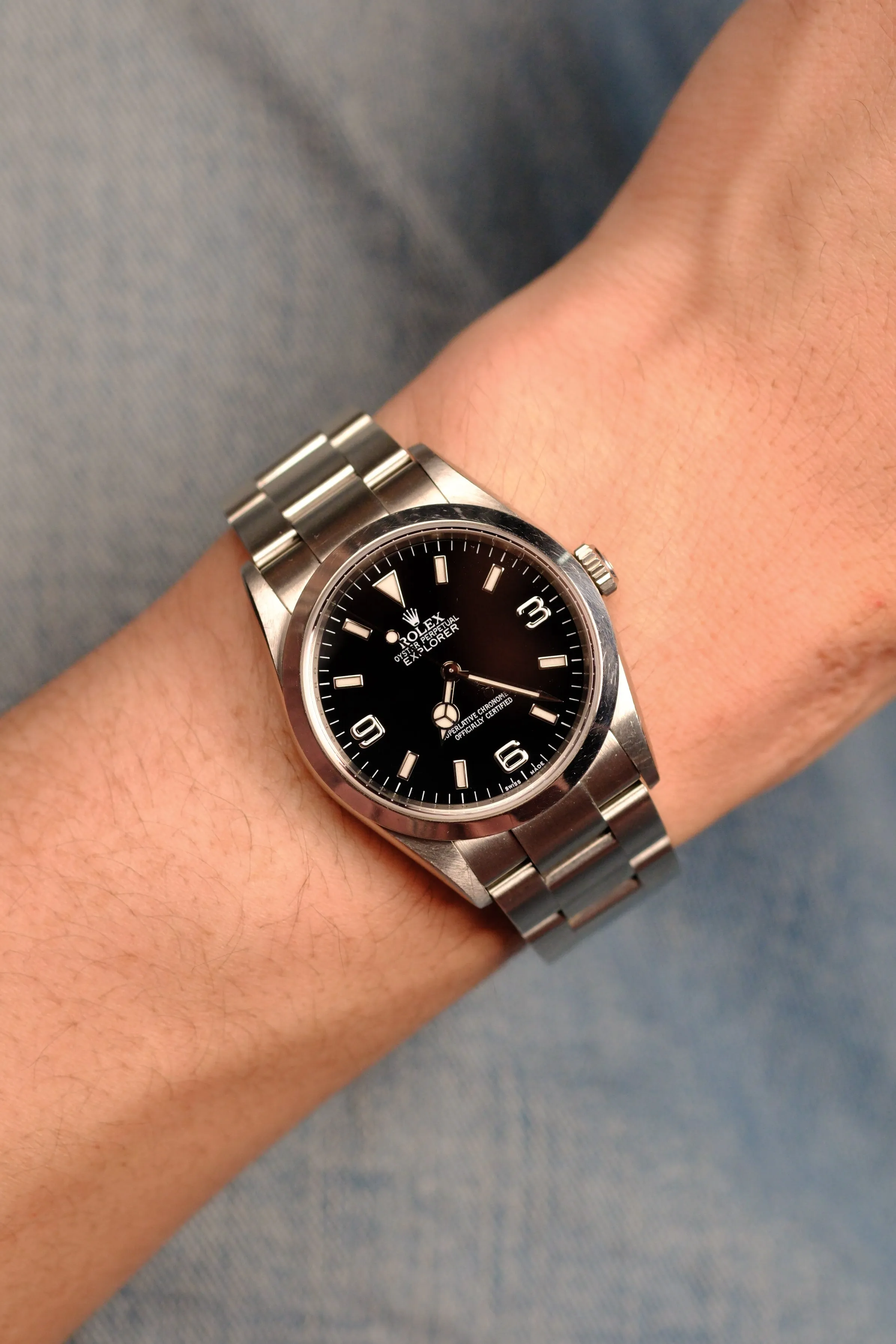 Rolex Explorer i 114270 'Engraved Rehaut' - 2008/9