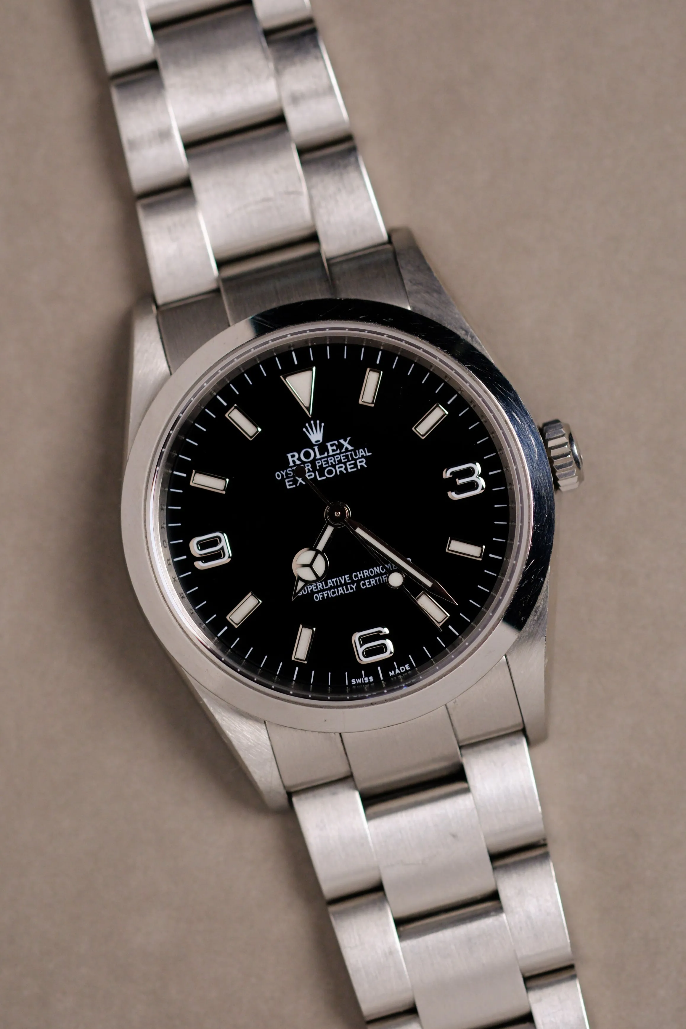 Rolex Explorer i 114270 'Engraved Rehaut' - 2008/9