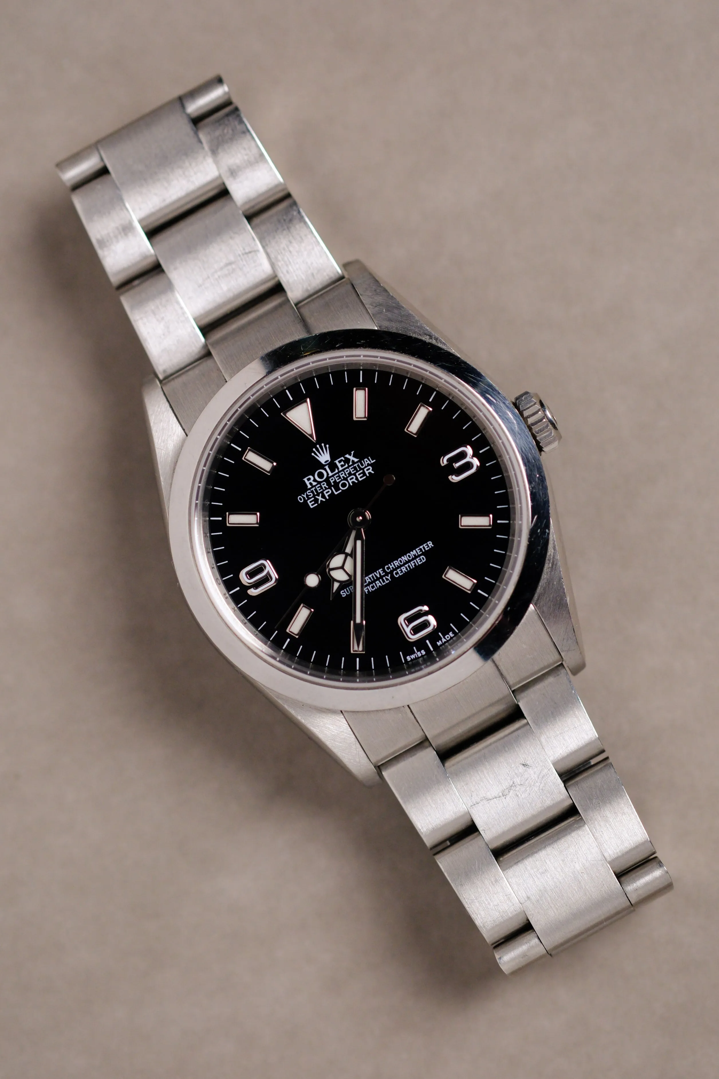 Rolex Explorer i 114270 'Engraved Rehaut' - 2008/9