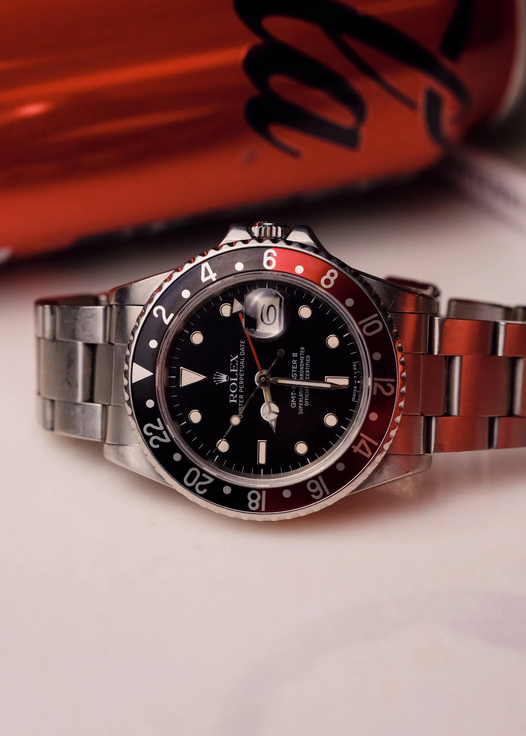 Rolex GMT-Master 16760 Coke 'Fat Lady' - 1985