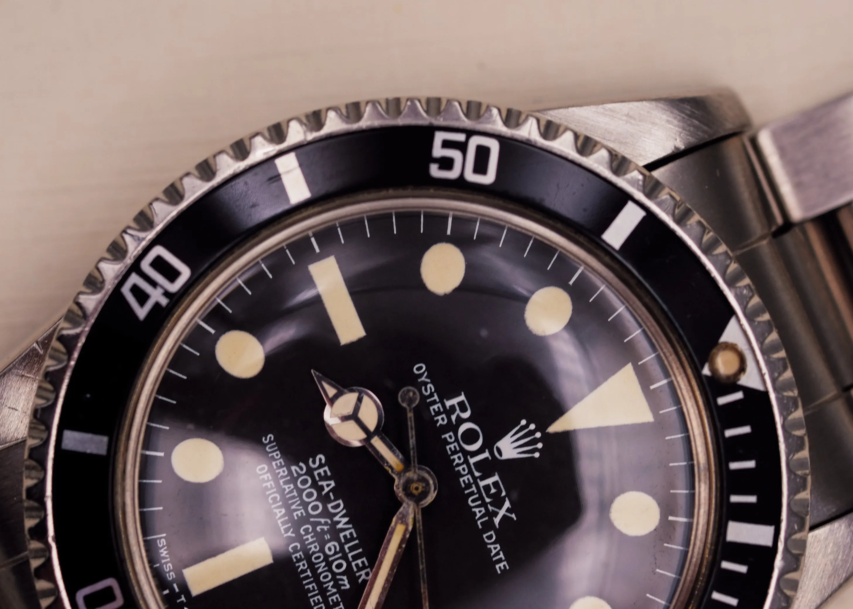 Rolex Sea Dweller 1665 MK3 Dial Box & Papers - 1981