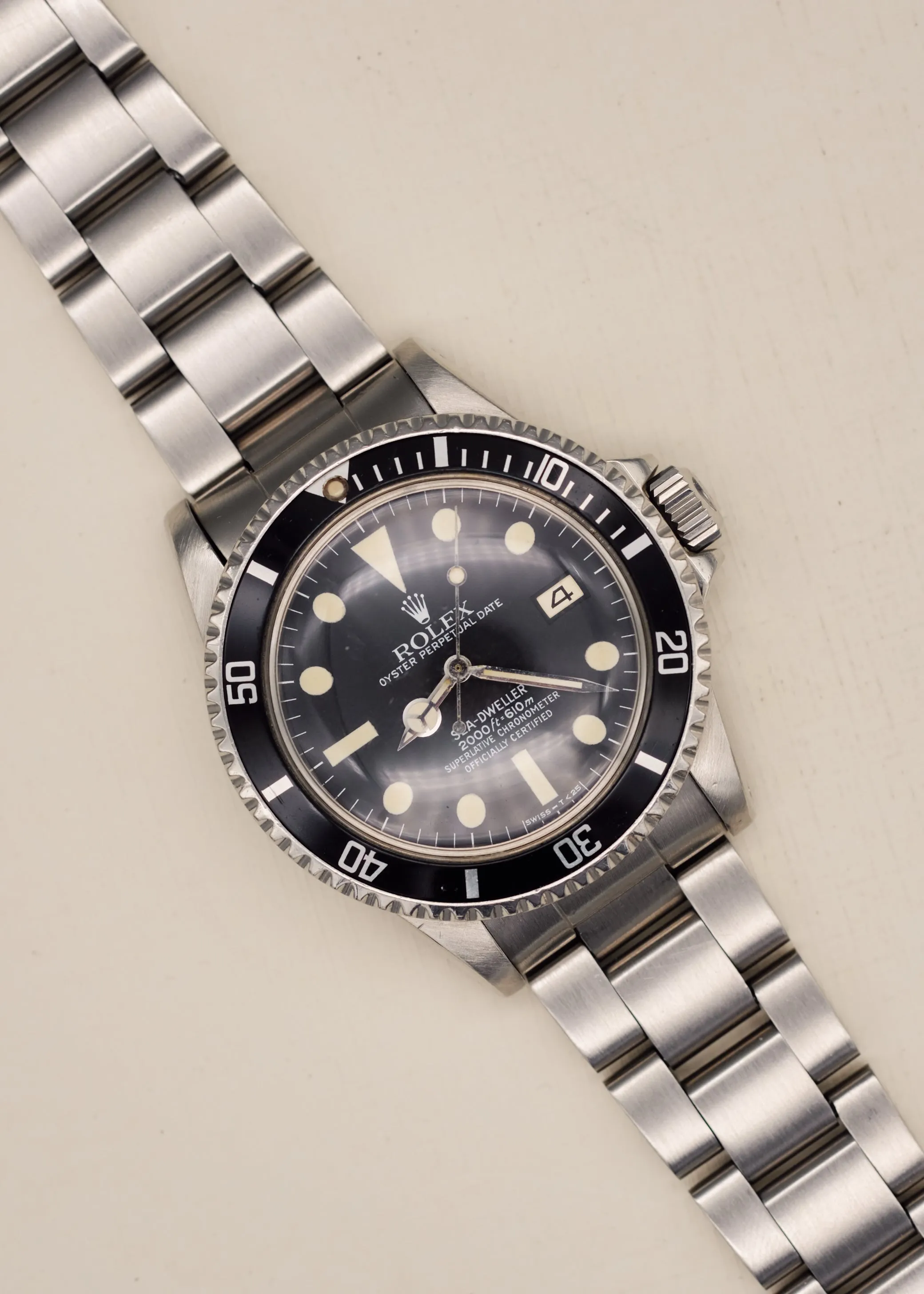 Rolex Sea Dweller 1665 MK3 Dial Box & Papers - 1981