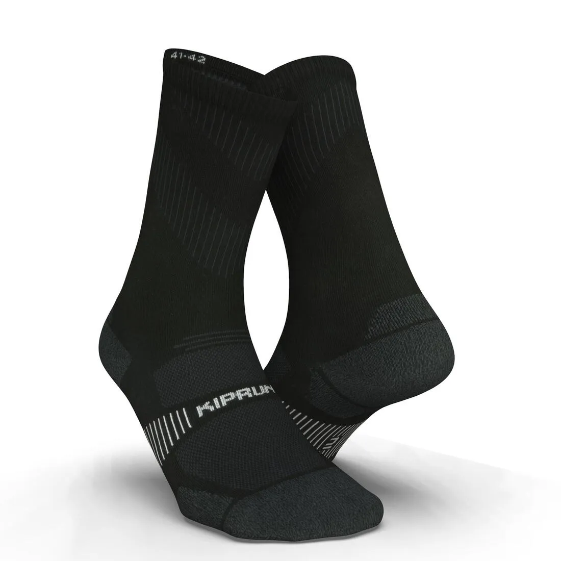 RUNNING MID-CALF FINE SOCKS - RUN 900 BLACK
