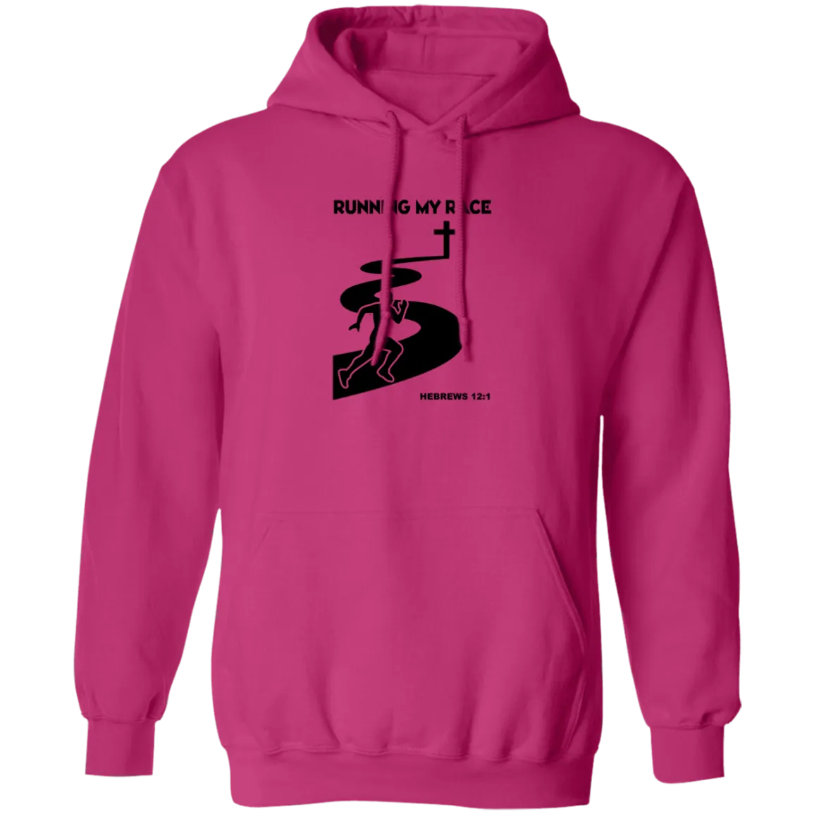 Running My Race Men’s Pullover Hoodie