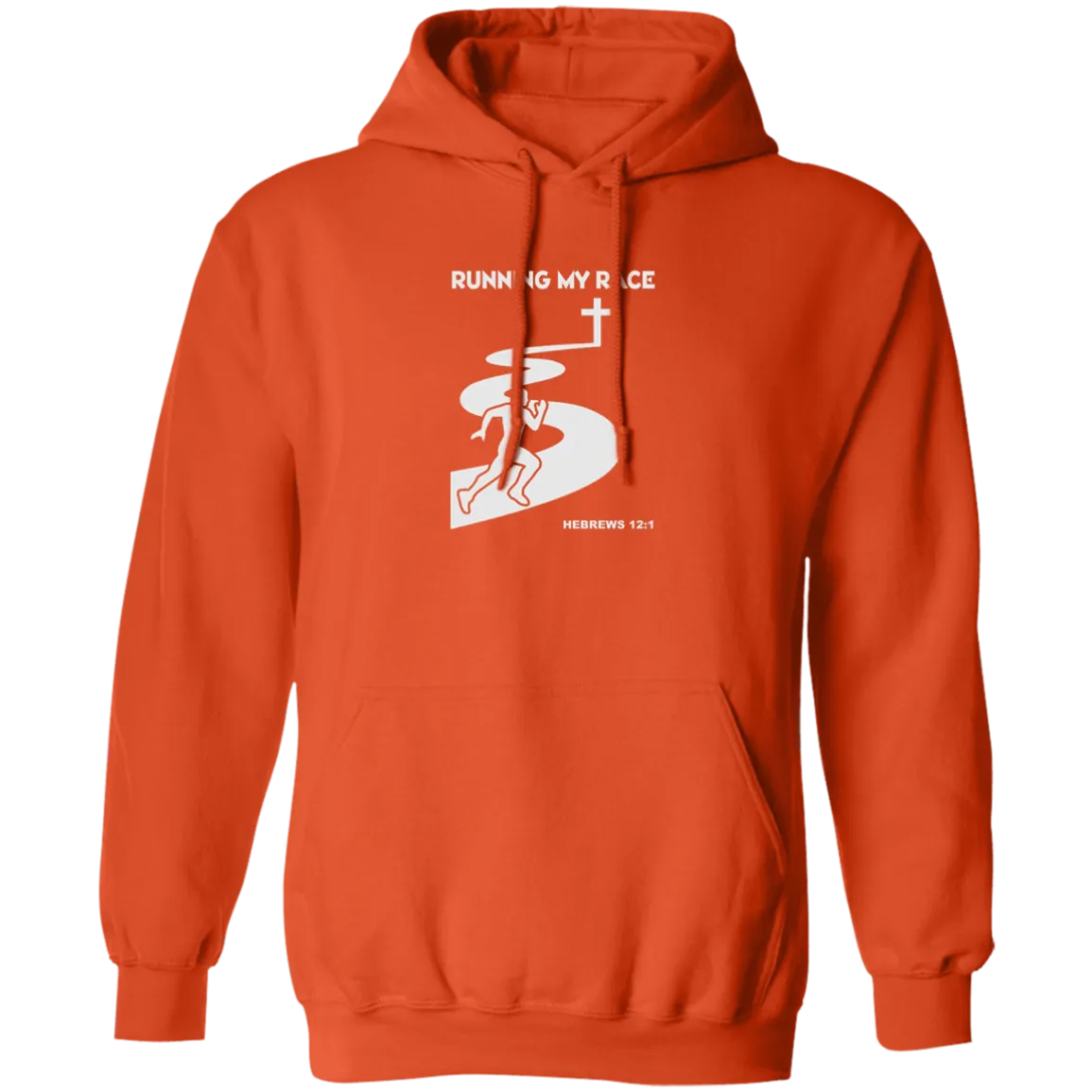 Running My Race Men’s Pullover Hoodie