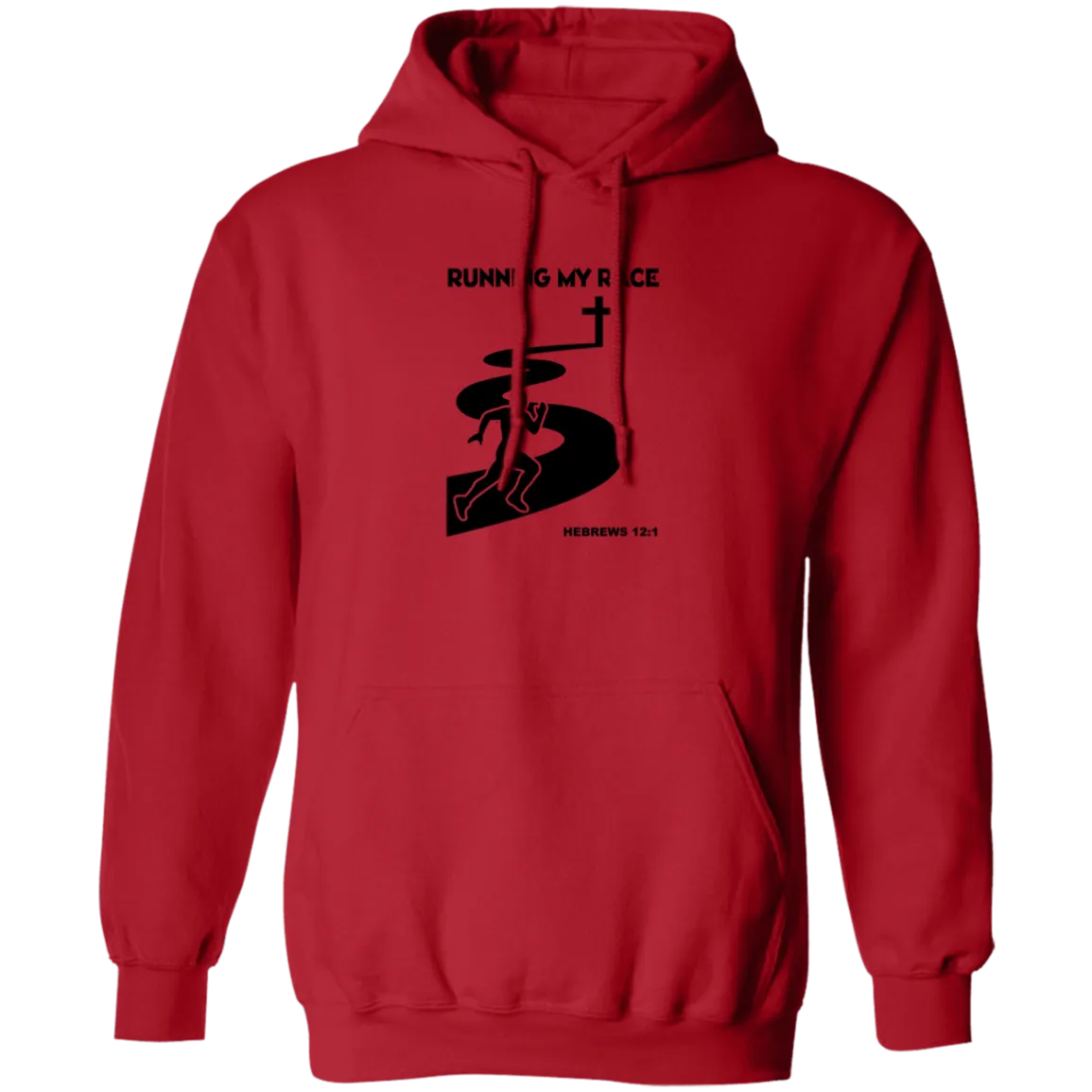 Running My Race Men’s Pullover Hoodie