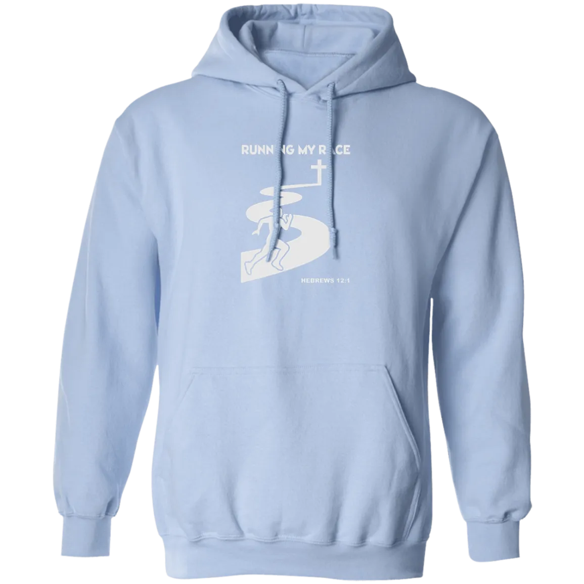 Running My Race Men’s Pullover Hoodie