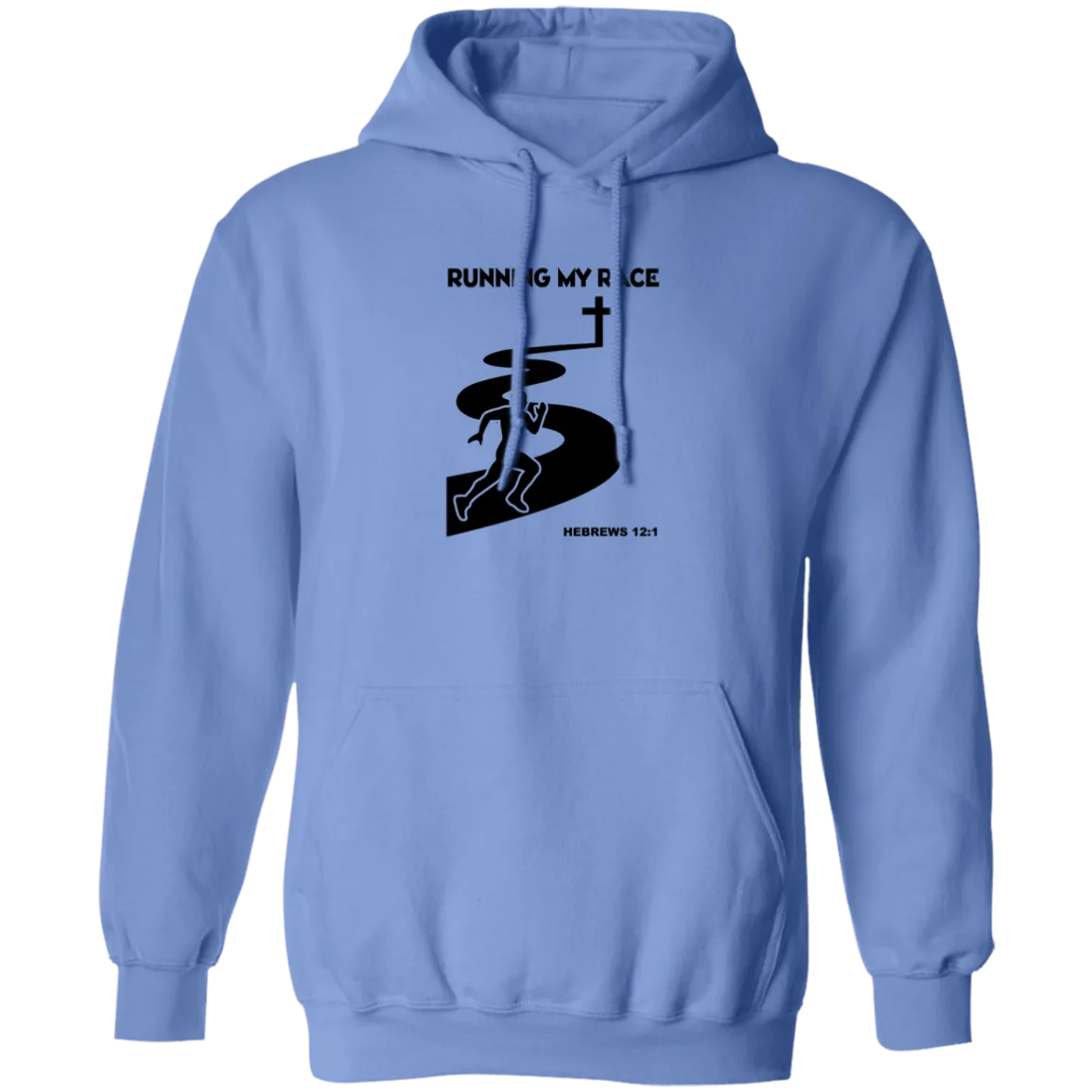 Running My Race Men’s Pullover Hoodie