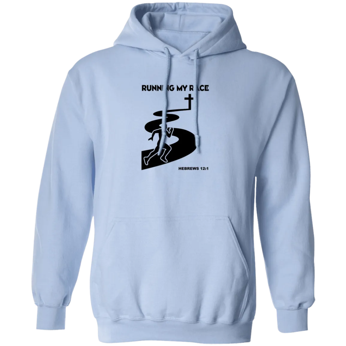 Running My Race Men’s Pullover Hoodie
