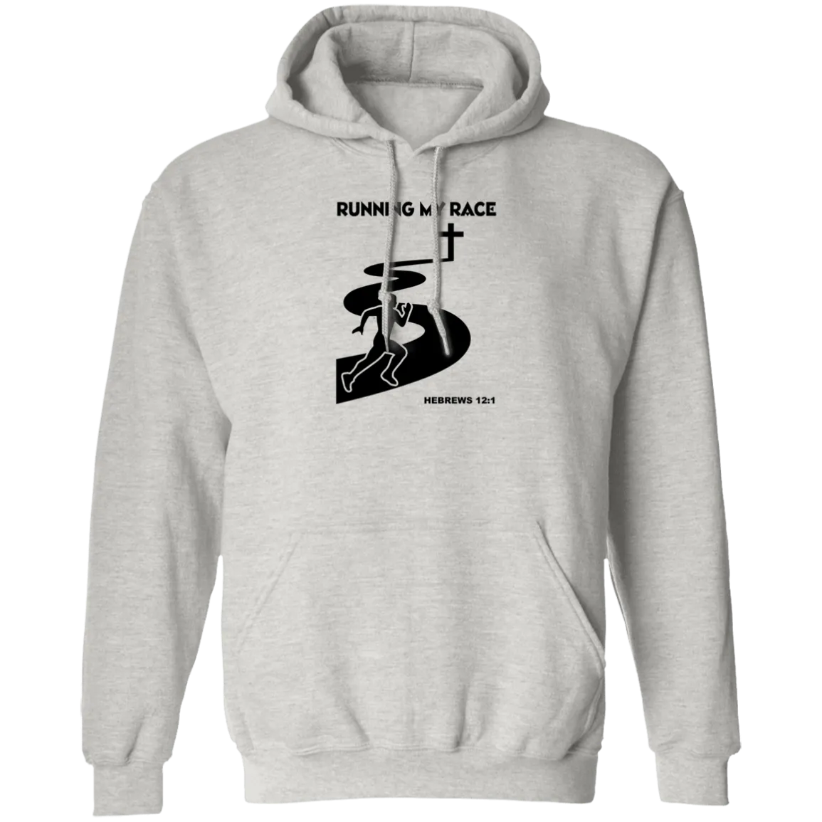 Running My Race Men’s Pullover Hoodie