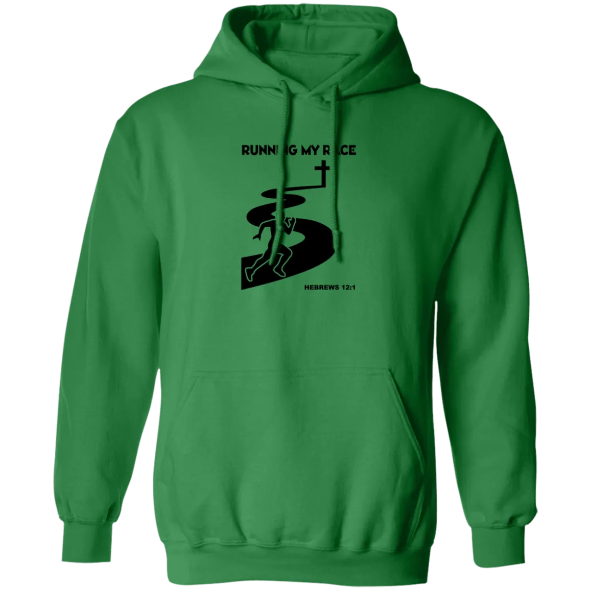 Running My Race Men’s Pullover Hoodie