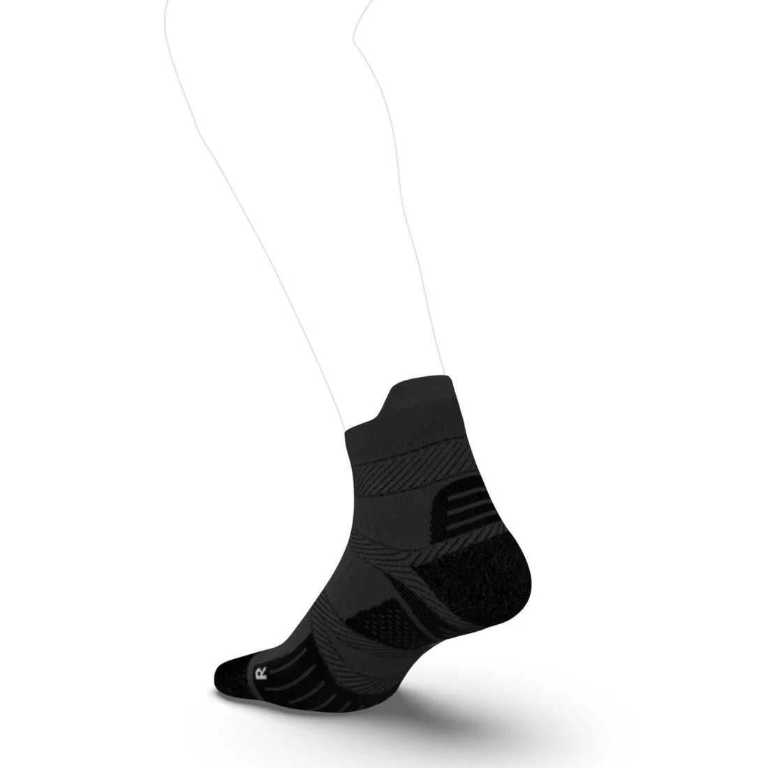 RUNNING SOCKS WITH FINE STRAPS