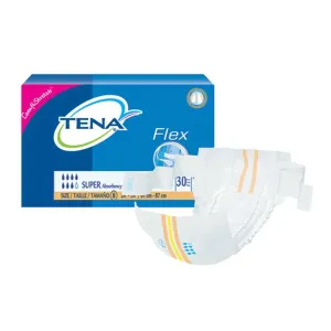 SCA 67804 Tena Flex Fitted Briefs Size Small (Size 8) Pack of 30
