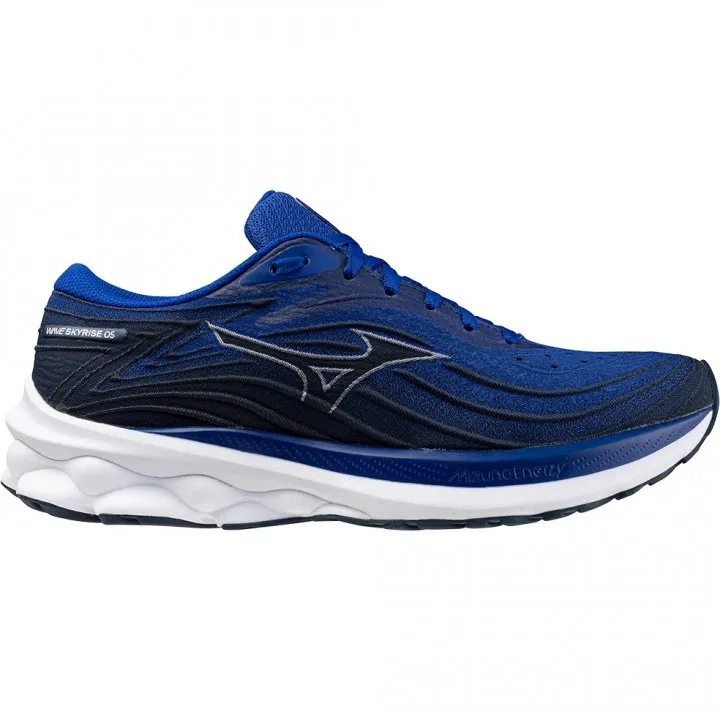 SCARPE RUNNING MIZUNO WAVE SKYRISE 5 SCARPA CORSA UOMO BLU