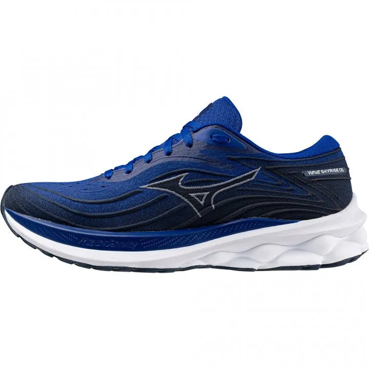 SCARPE RUNNING MIZUNO WAVE SKYRISE 5 SCARPA CORSA UOMO BLU