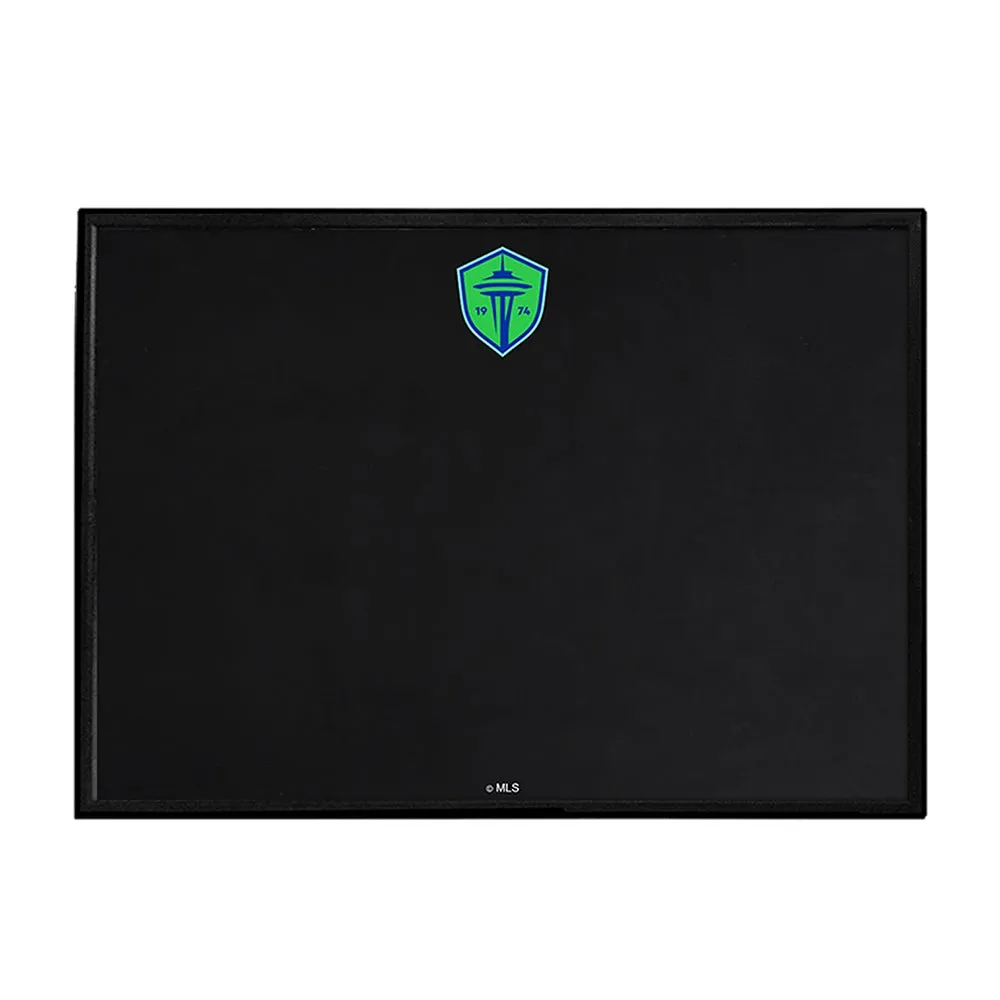 Seattle Sounders: Framed Chalkboard Wall Sign