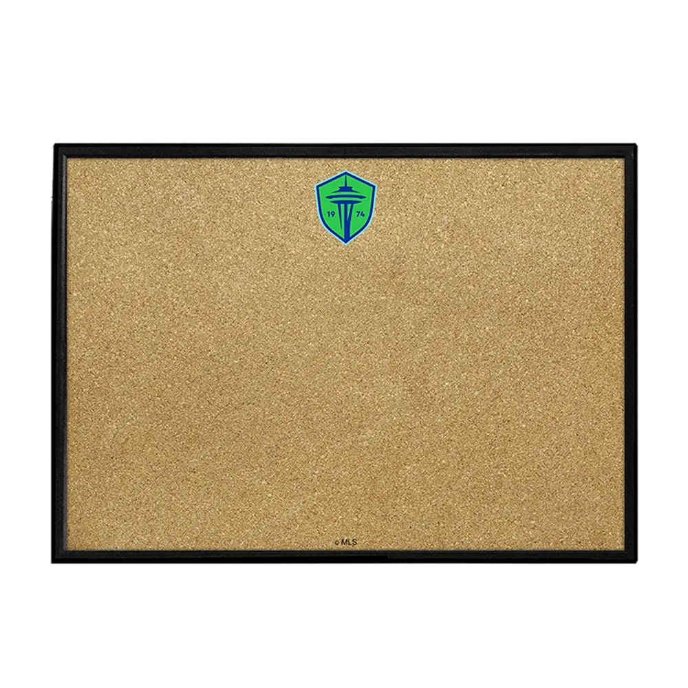 Seattle Sounders: Framed Cork Board Wall Sign
