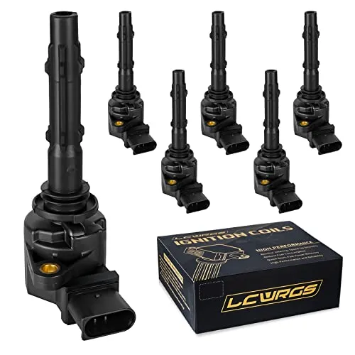 Set of 6 Ignition Coil Pack Fits for 3.5L V6 Mercedes Benz E350 ML350 GLK350 R350 ML450 S400 C230 C280 C300 C350 CLK350 SLK280 SLK300 SLK350 2006 2007 2008 2009 2010 2011 2012 2013 Replaces# UF535