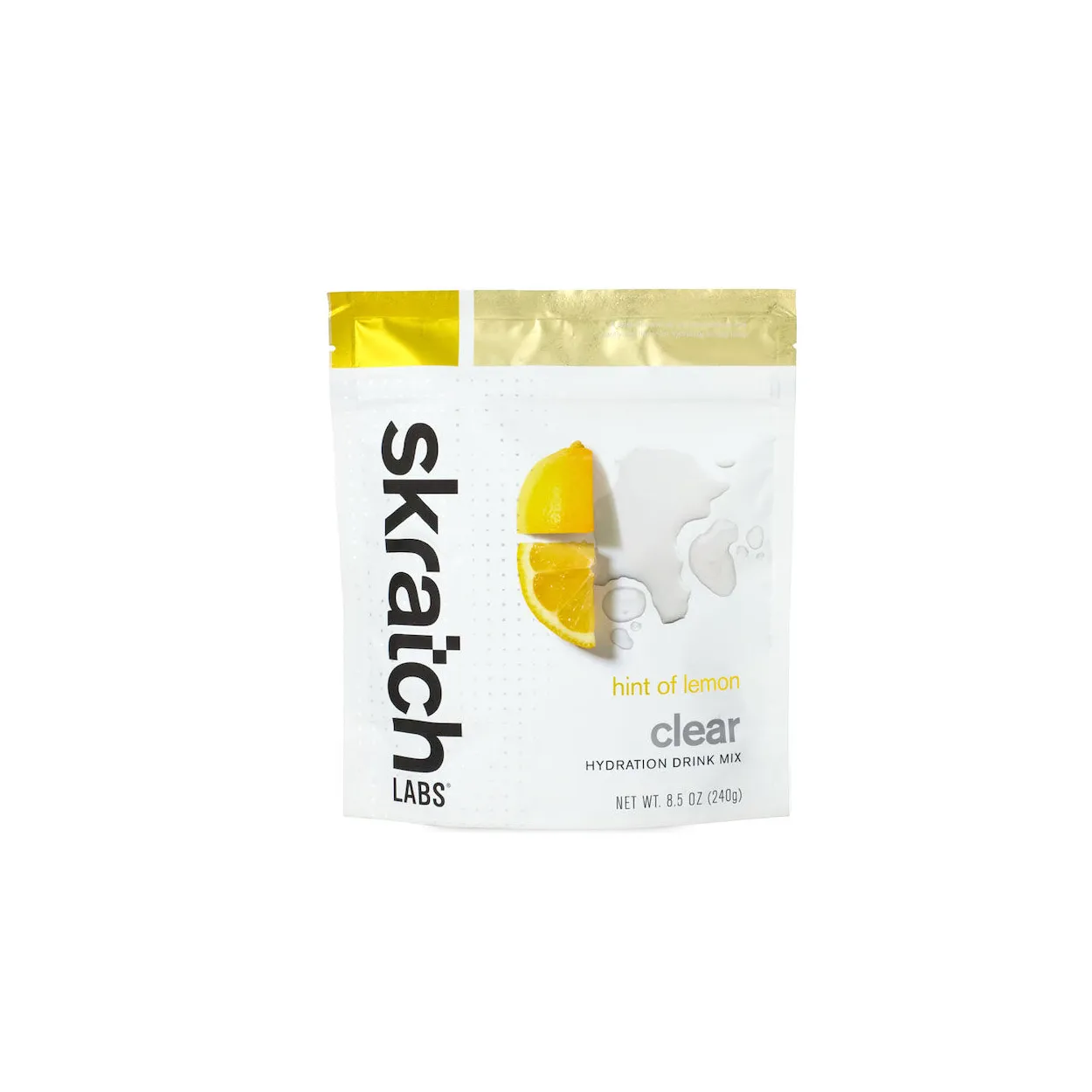 Skratch Labs Clear Hydration Drink Mix - 16 Servings - Hint of Lemon