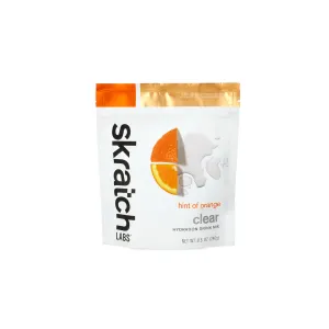 Skratch Labs Clear Hydration Drink Mix - 16 Servings - Hint of Orange