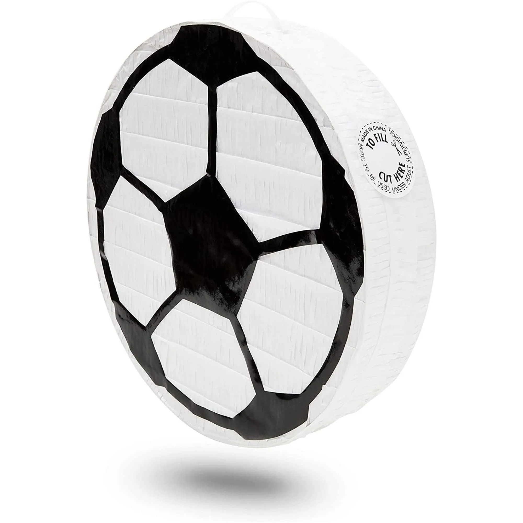 Soccer Ball Pinata for Birthday Party Decorations (12.8 X 12.8 3