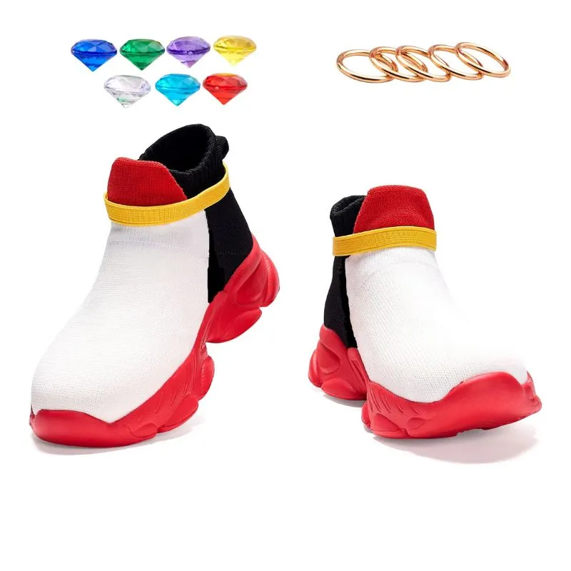 Sonic Shadow Air Shoes Ring & Diamonds