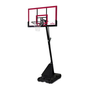 Spalding Portable Basketball System - 52in Acrylic
