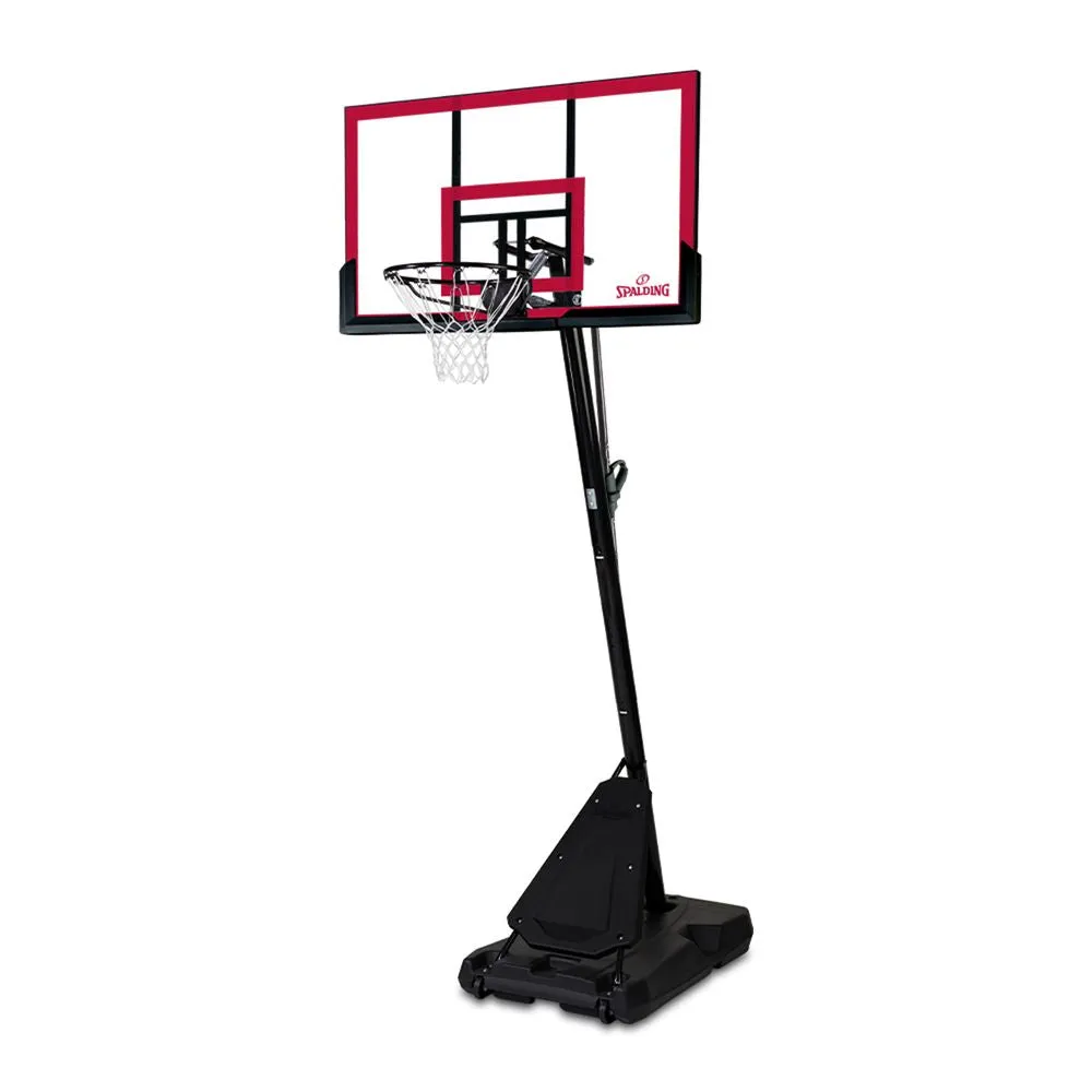 Spalding Portable Basketball System - 52in Acrylic