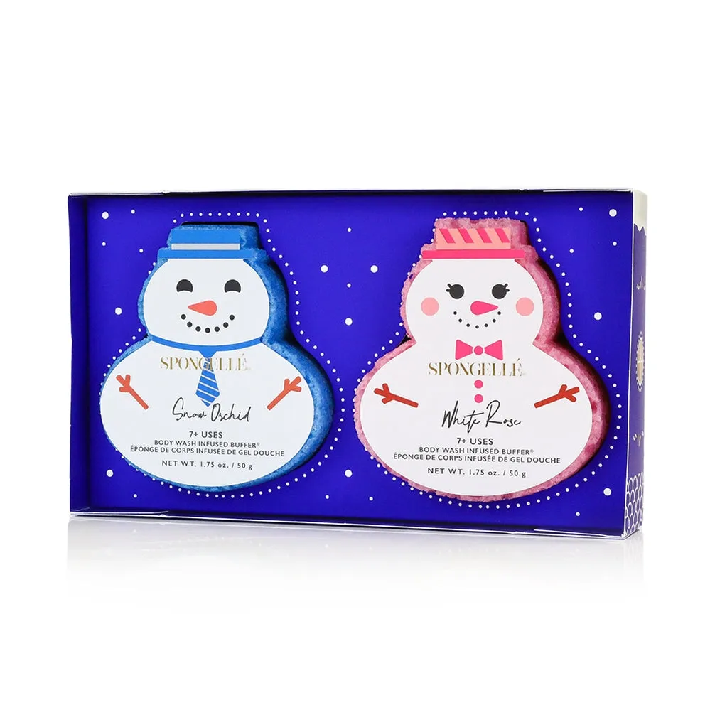 Spongellé - Winter Wonderland Holiday Snowman Gift Set Christmas