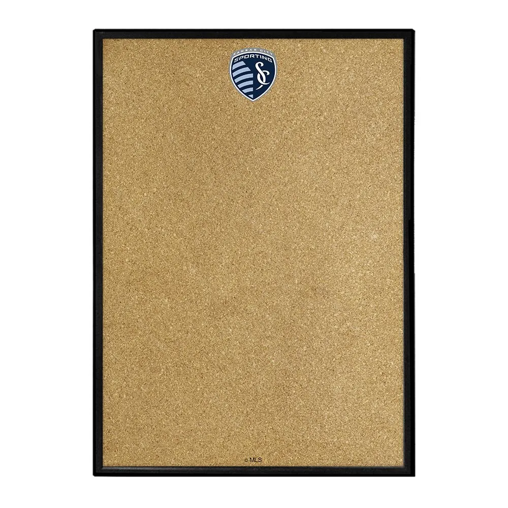 Sporting Kansas City: Framed Cork Board Wall Sign