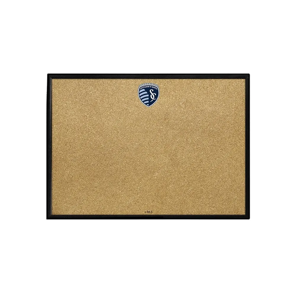 Sporting Kansas City: Framed Cork Board Wall Sign