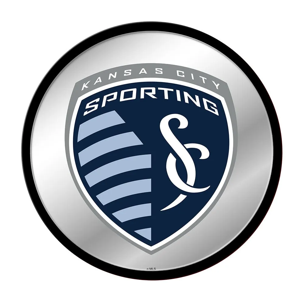 Sporting Kansas City: Modern Disc Mirrored Wall Sign