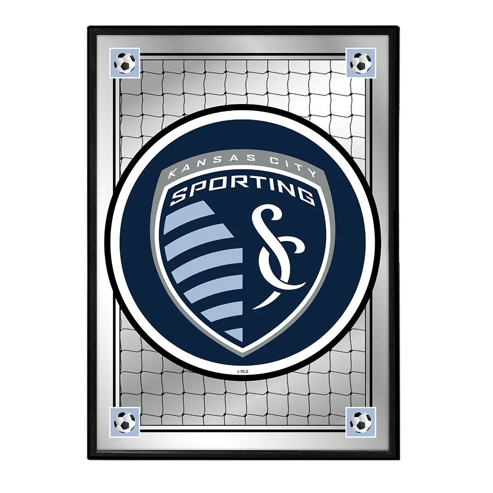 Sporting Kansas City: Team Spirit - Framed Mirrored Wall Sign